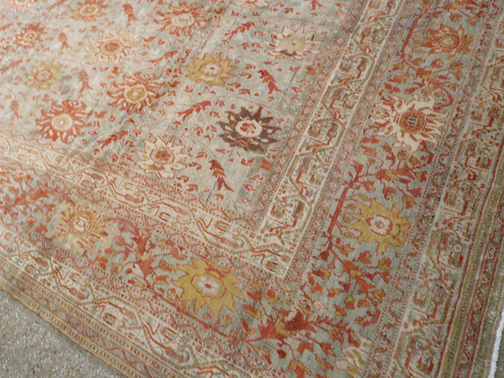 Antique Persian Mahal Carpet, No.23288 - Gsblank