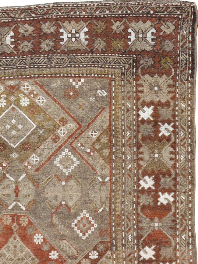 Antique Persian Kurdish Rug, No.23289 - Gsblank