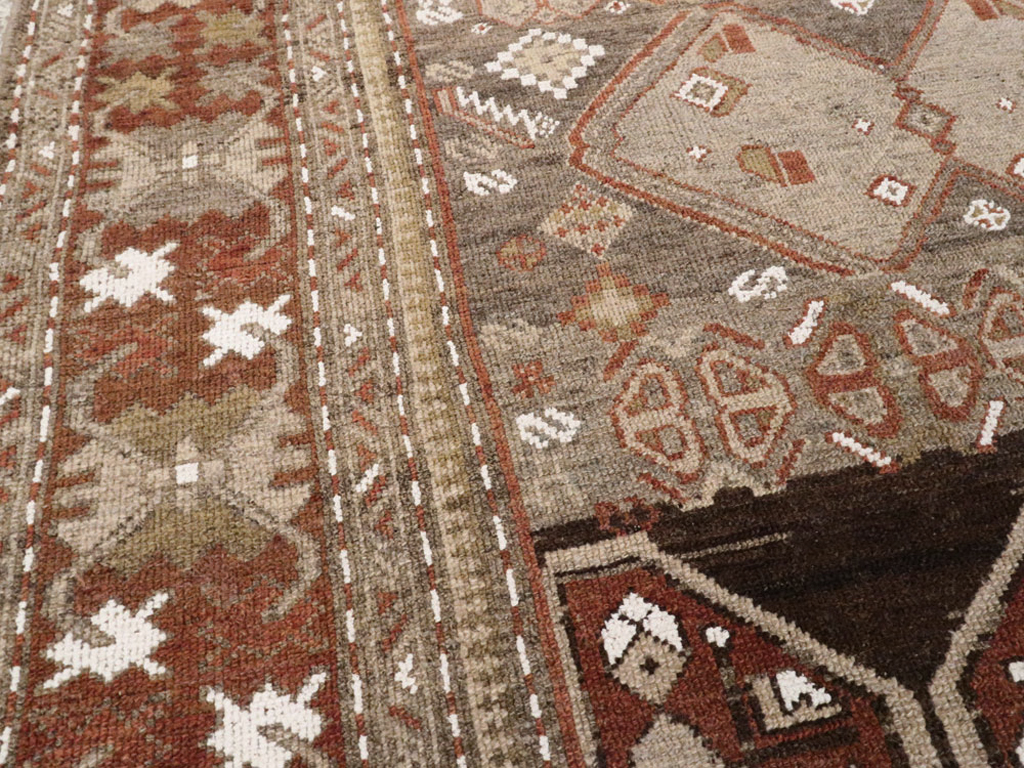 Antique Persian Kurdish Rug, No.23289 - Gsblank