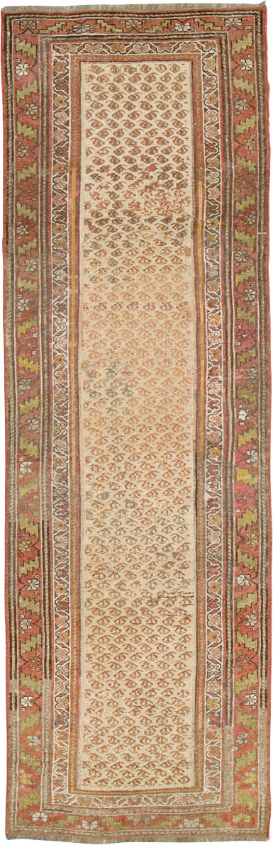 Antique Persian Kurdish Runner, No.23290 - Gsblank