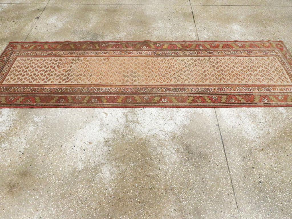 Antique Persian Kurdish Runner, No.23290 - Gsblank