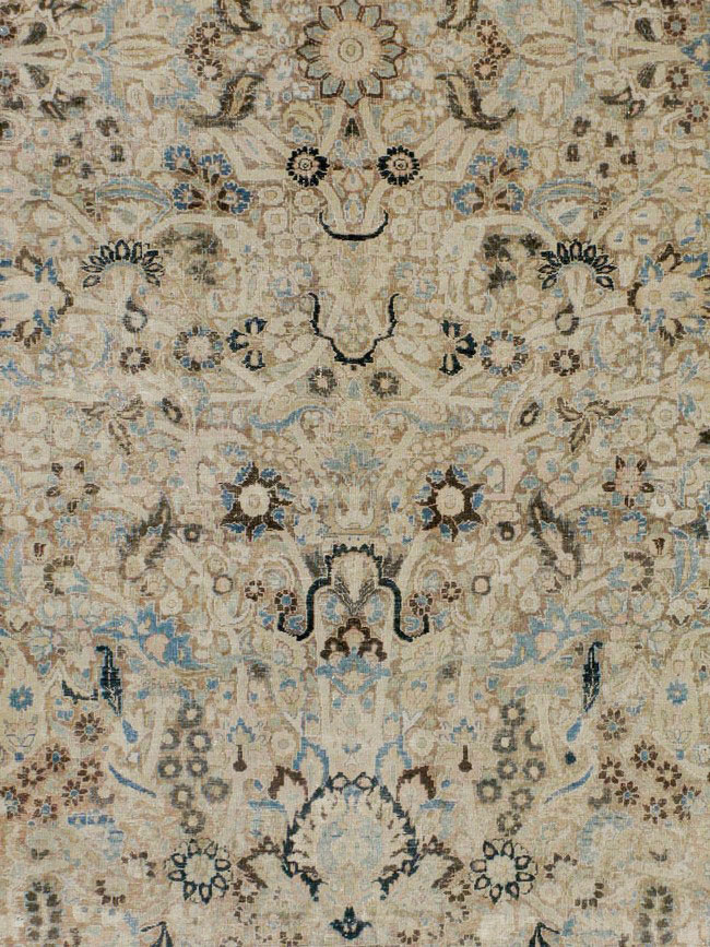 Antique Persian Mashad Carpet, No.23292 - Gsblank