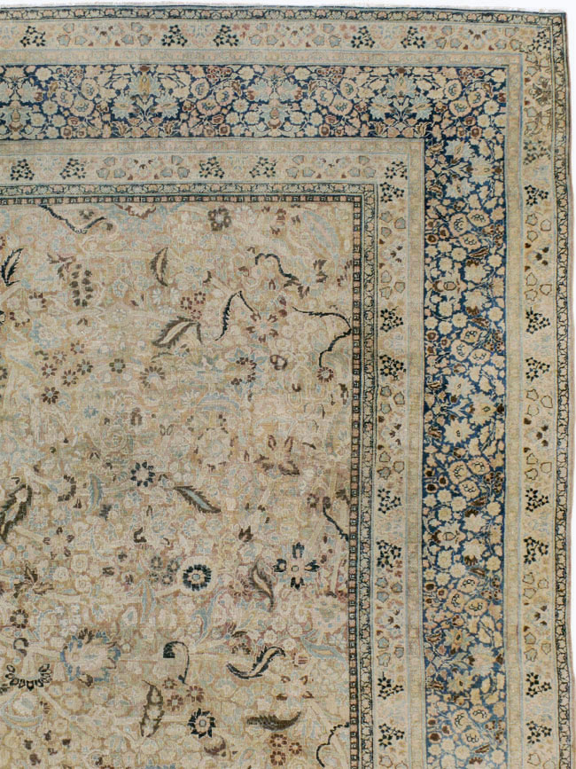 Antique Persian Mashad Carpet, No.23292 - Gsblank