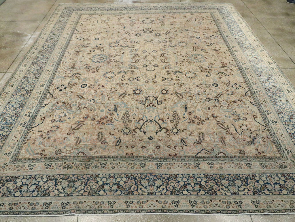 Antique Persian Mashad Carpet, No.23292 - Gsblank