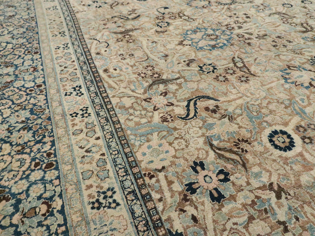 Antique Persian Mashad Carpet, No.23292 - Gsblank