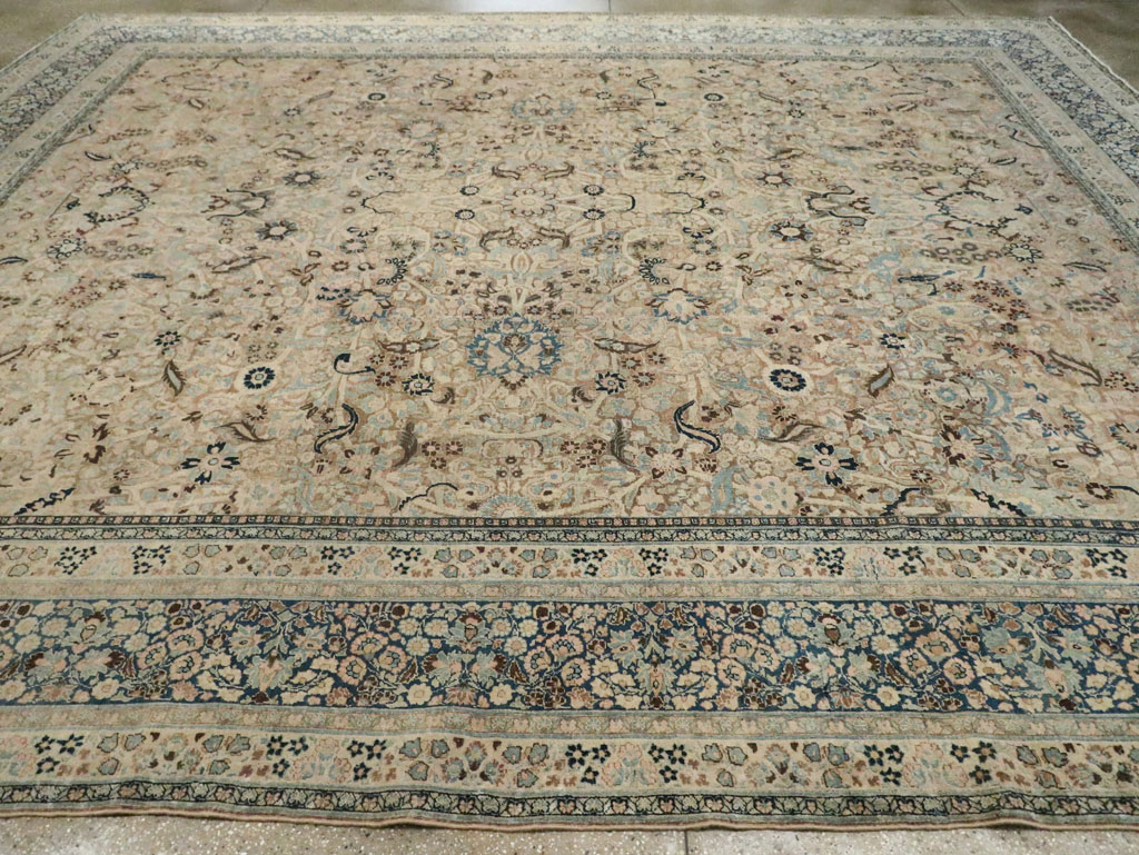 Antique Persian Mashad Carpet, No.23292 - Gsblank