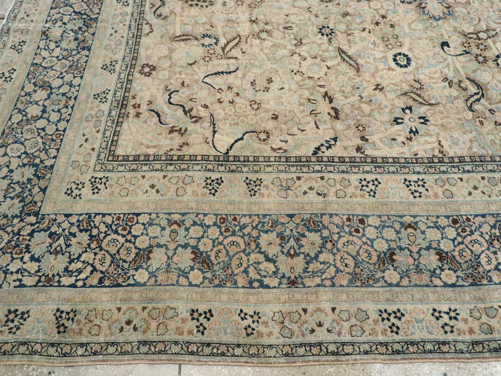 Antique Persian Mashad Carpet, No.23292 - Gsblank