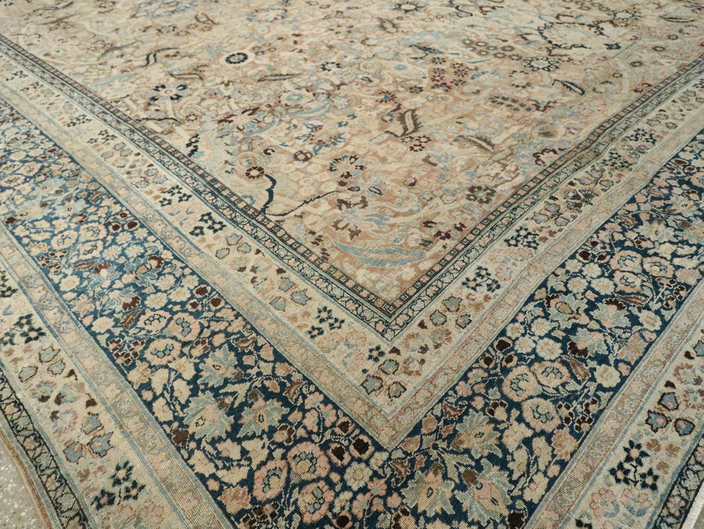Antique Persian Mashad Carpet, No.23292 - Gsblank