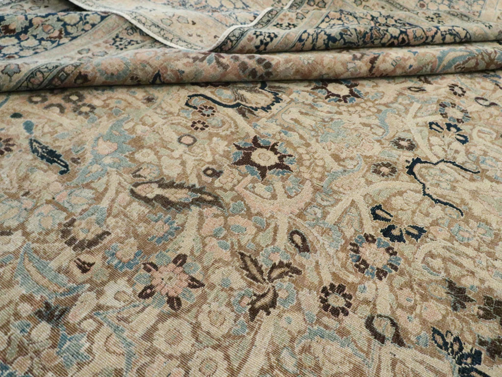 Antique Persian Mashad Carpet, No.23292 - Gsblank