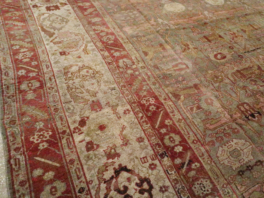 Antique Perisan Bidjar Carpet, No.23294 - Gsblank