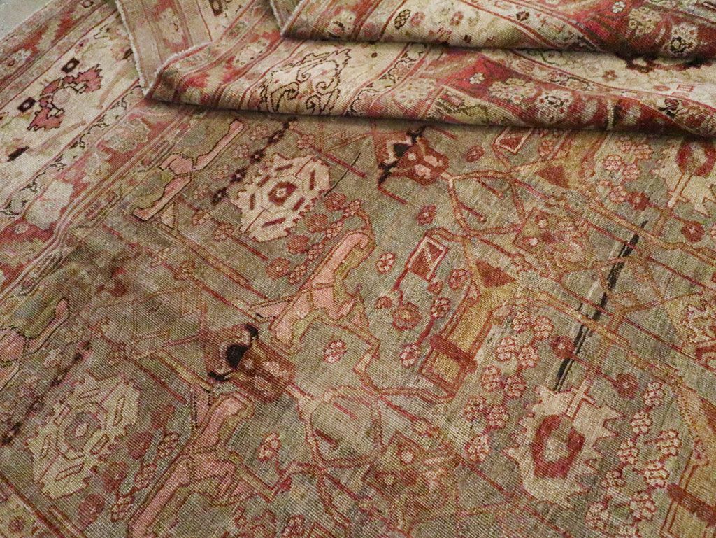 Antique Perisan Bidjar Carpet, No.23294 - Gsblank