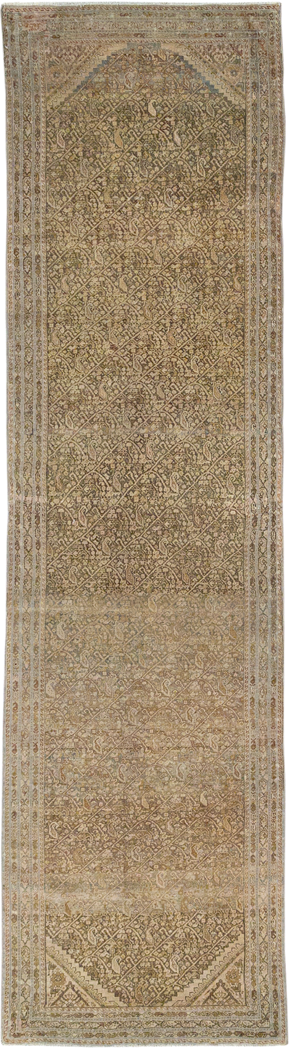 Antique Persian Malayer Runner, No.23303 - Gsblank