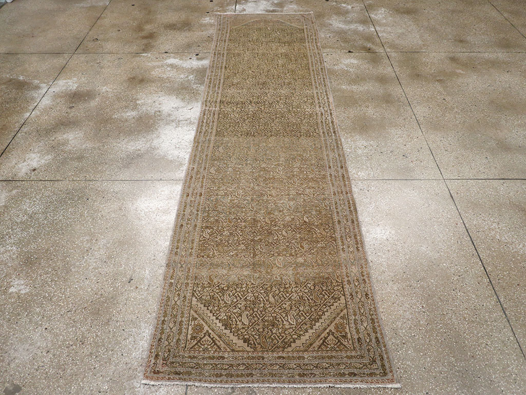 Antique Persian Malayer Runner, No.23303 - Gsblank