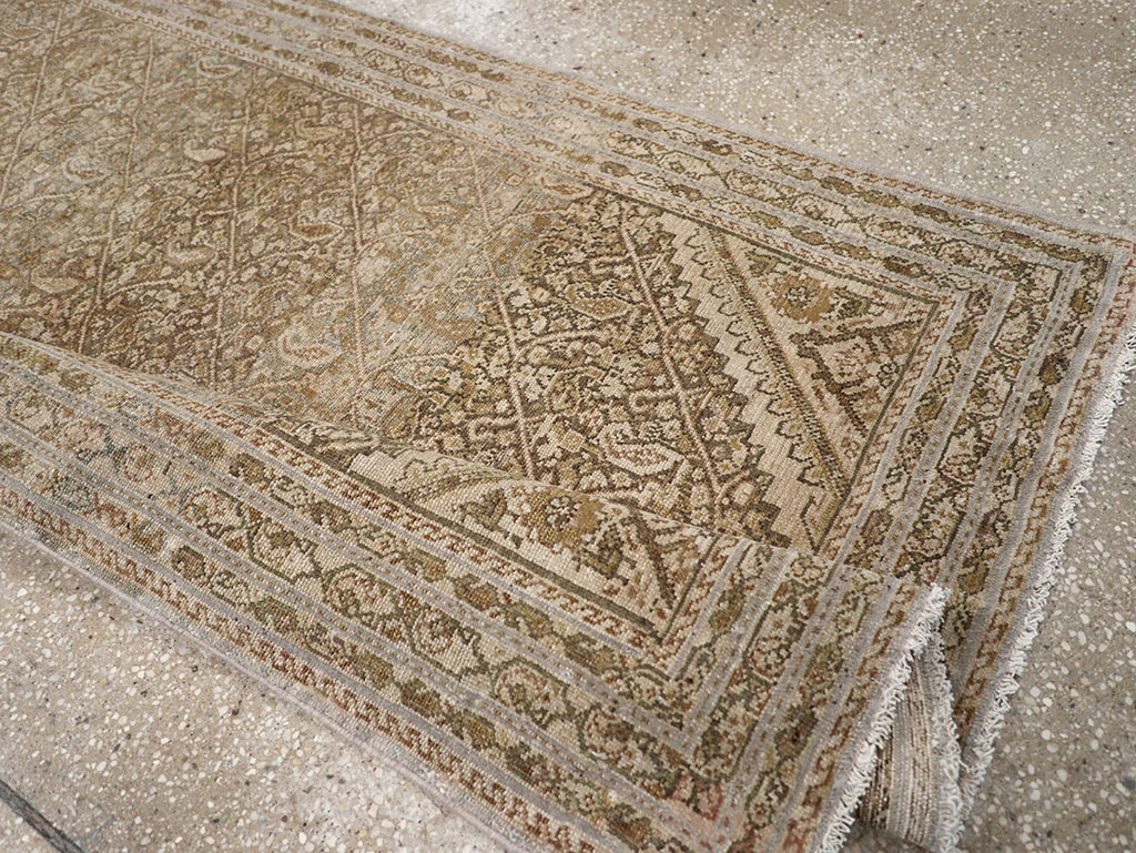 Antique Persian Malayer Runner, No.23303 - Gsblank