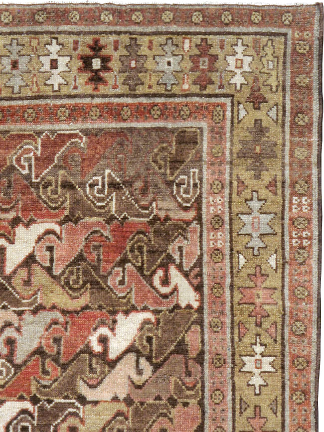 Antique Persian Kurdish Rug, No.23305 - Gsblank
