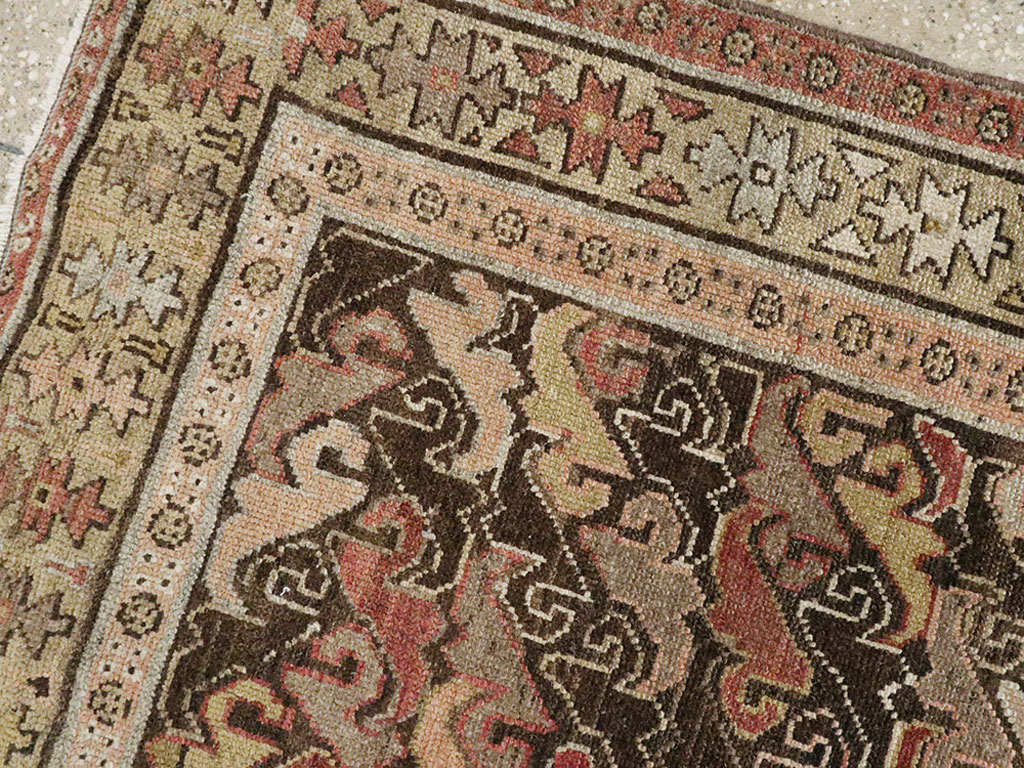 Antique Persian Kurdish Rug, No.23305 - Gsblank