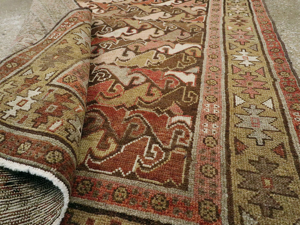 Antique Persian Kurdish Rug, No.23305 - Gsblank
