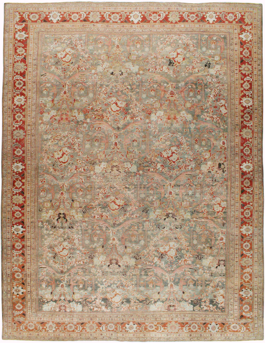 Antique Persian Mahal Carpet, No.23307 - Gsblank