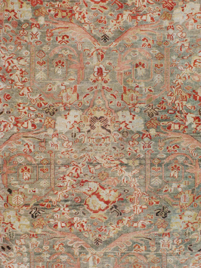 Antique Persian Mahal Carpet, No.23307 - Gsblank