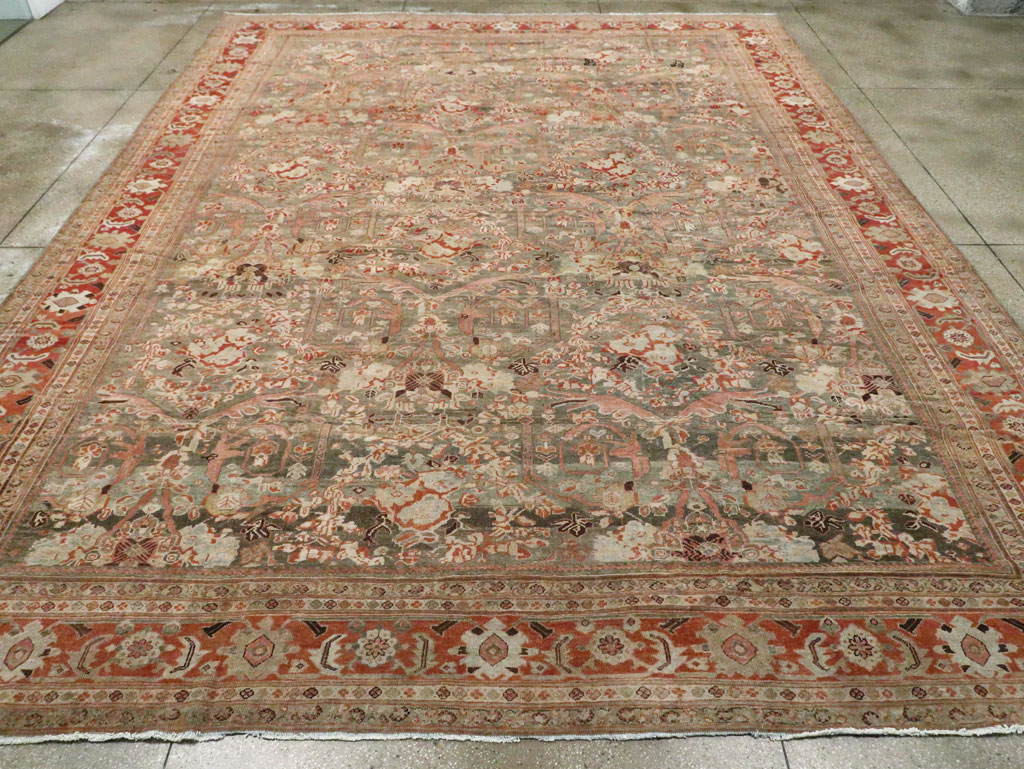 Antique Persian Mahal Carpet, No.23307 - Gsblank