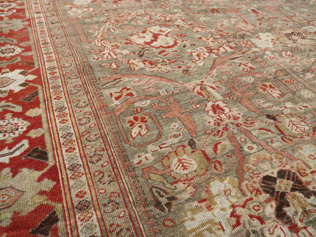 Antique Persian Mahal Carpet, No.23307 - Gsblank