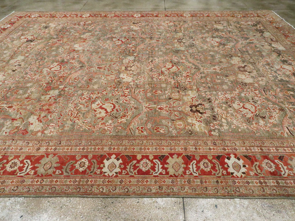 Antique Persian Mahal Carpet, No.23307 - Gsblank