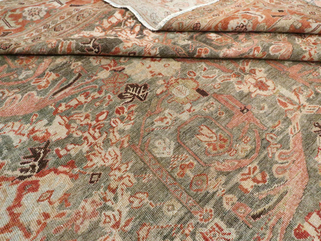 Antique Persian Mahal Carpet, No.23307 - Gsblank