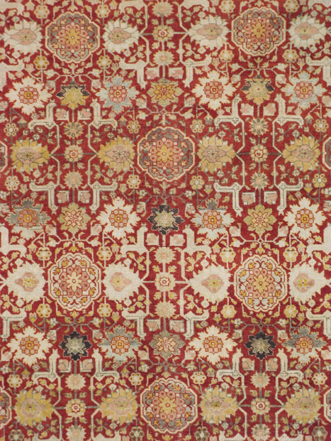 Vintage Persian Tabriz Carpet, No.23309 - Gsblank