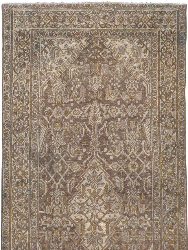 Antique Persian Bibikabad Runner, No.23310 - Gsblank