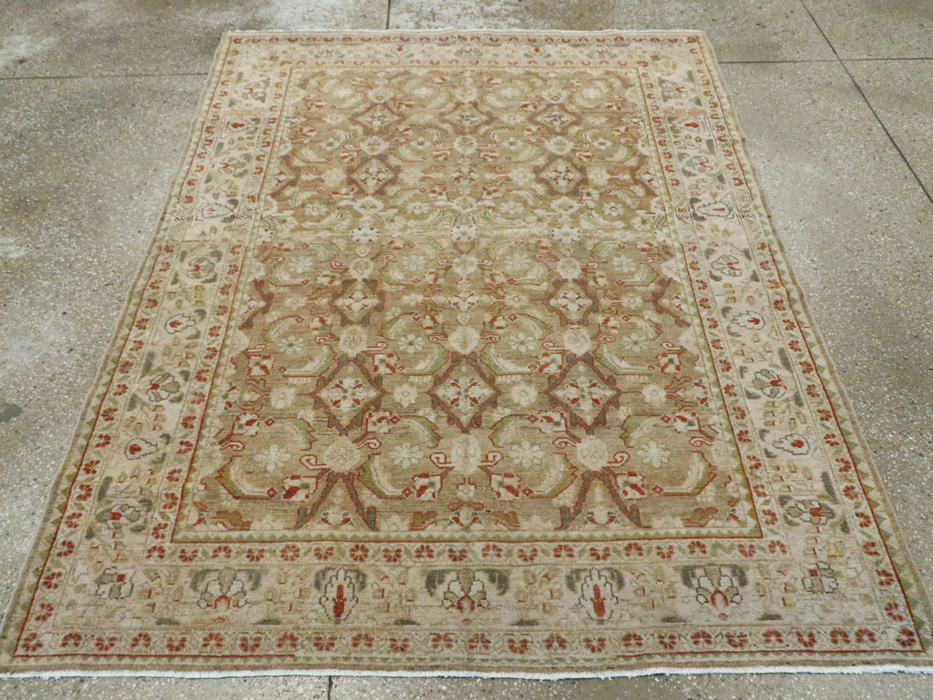 Vintage Persian Malayer Rug, No.23312 - Gsblank