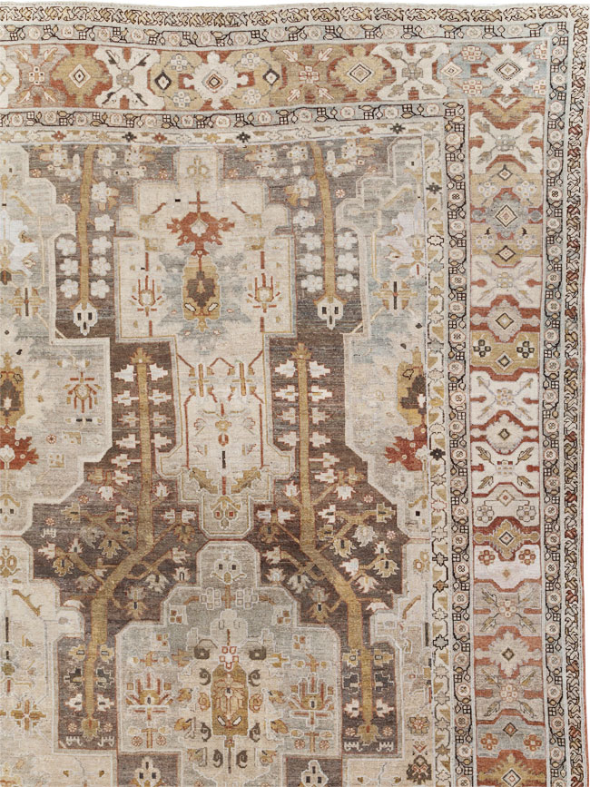 Antique Persian Malayer Oversize Carpet, No.23317 - Gsblank