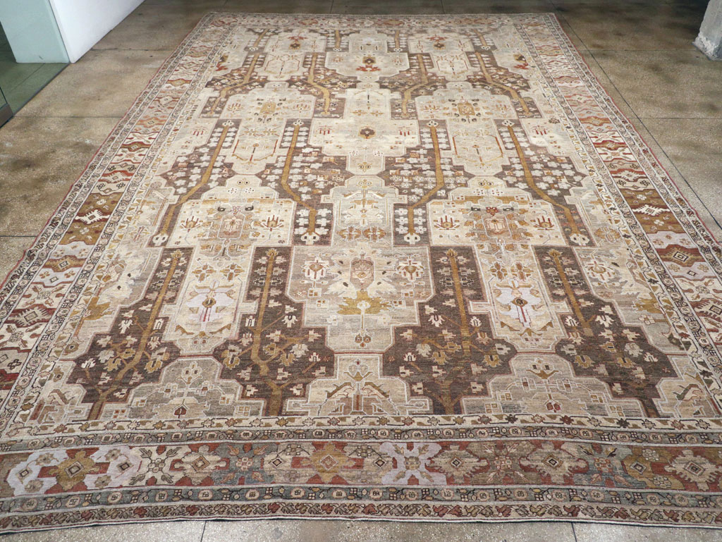 Antique Persian Malayer Oversize Carpet, No.23317 - Gsblank