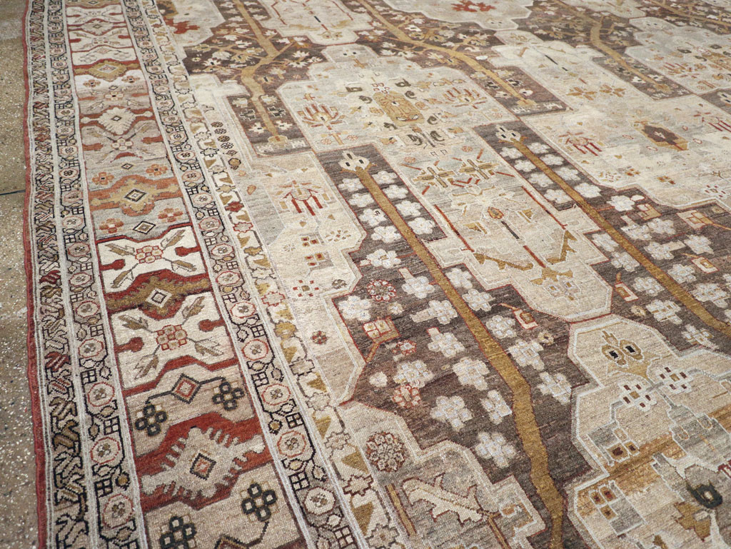 Antique Persian Malayer Oversize Carpet, No.23317 - Gsblank