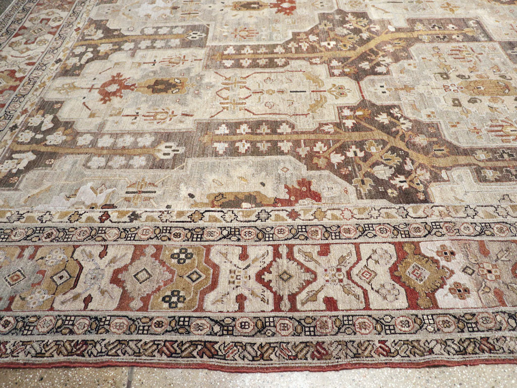 Antique Persian Malayer Oversize Carpet, No.23317 - Gsblank