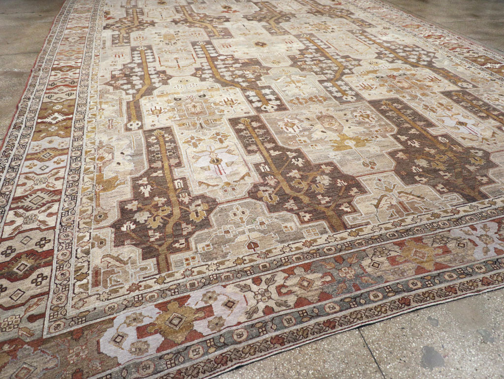 Antique Persian Malayer Oversize Carpet, No.23317 - Gsblank