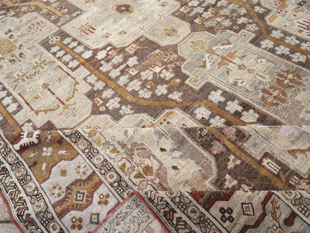 Antique Persian Malayer Oversize Carpet, No.23317 - Gsblank