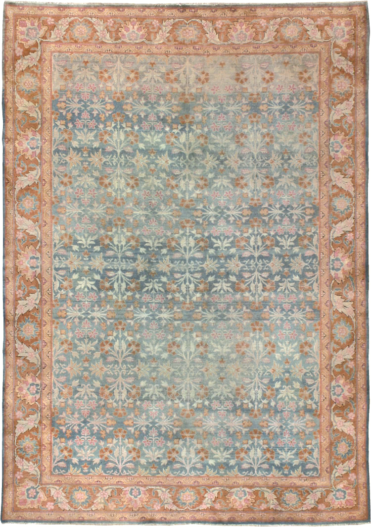 Vintage Indian Amritsar Carpet, No.23323 - Gsblank