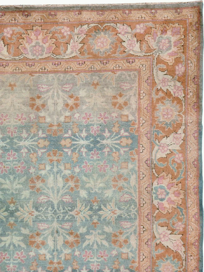 Vintage Indian Amritsar Carpet, No.23323 - Gsblank