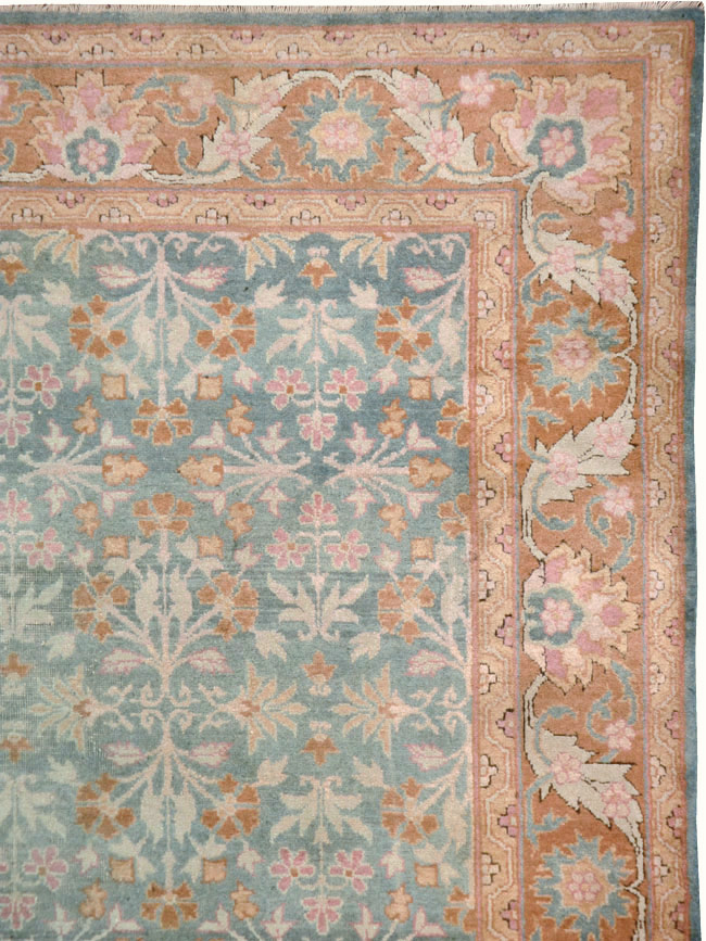 Vintage Indian Amritsar Carpet, No.23323 - Gsblank