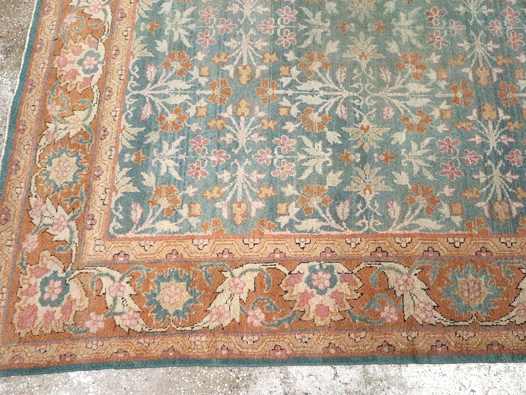 Vintage Indian Amritsar Carpet, No.23323 - Gsblank
