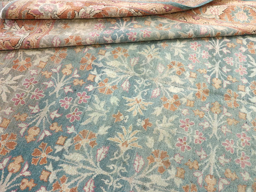 Vintage Indian Amritsar Carpet, No.23323 - Gsblank