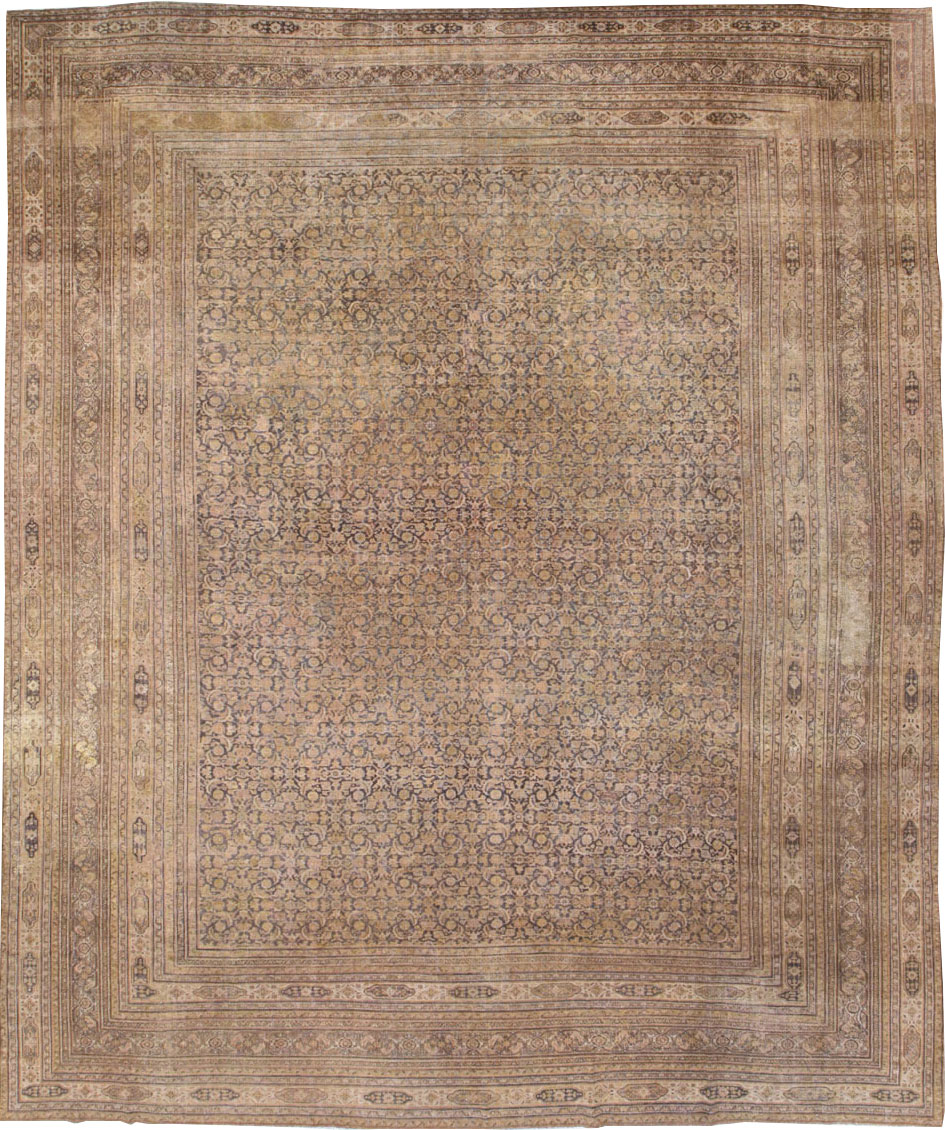 Antique Persian Dorokhsh Carpet, No.23324 - Gsblank