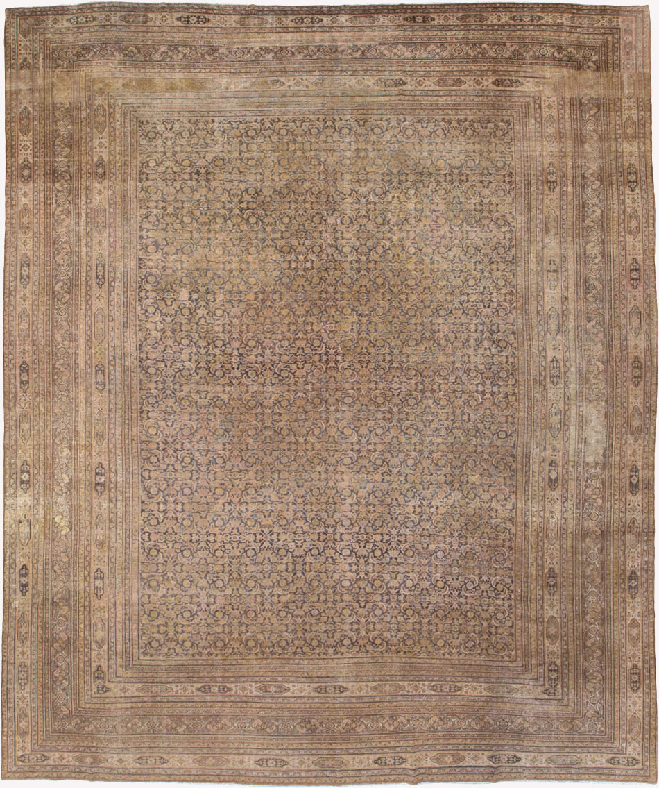 Antique Persian Dorokhsh Carpet, No.23324 - Gsblank