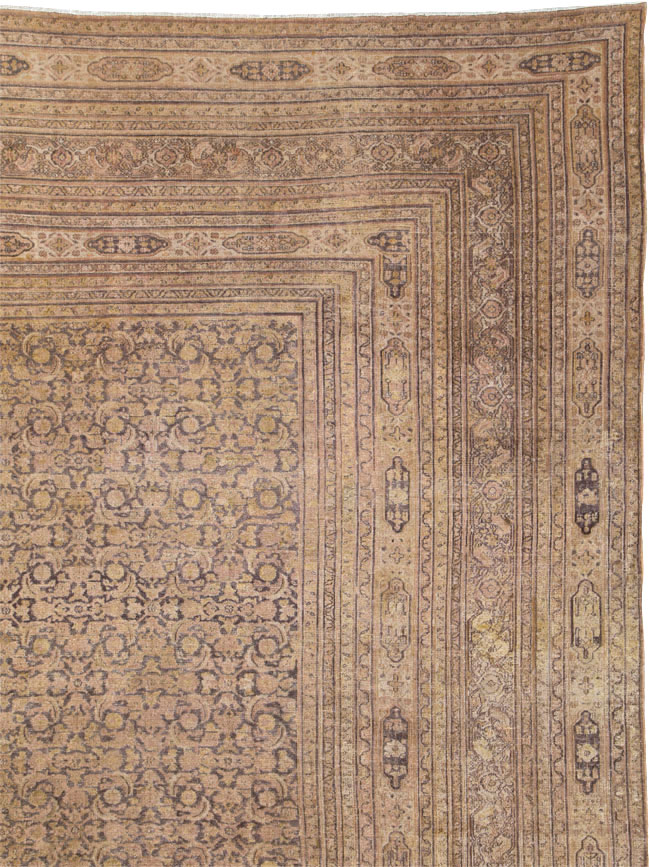 Antique Persian Dorokhsh Carpet, No.23324 - Gsblank