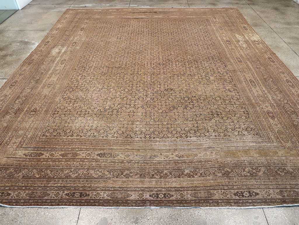 Antique Persian Dorokhsh Carpet, No.23324 - Gsblank