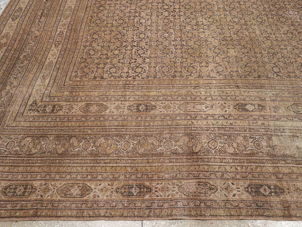 Antique Persian Dorokhsh Carpet, No.23324 - Gsblank