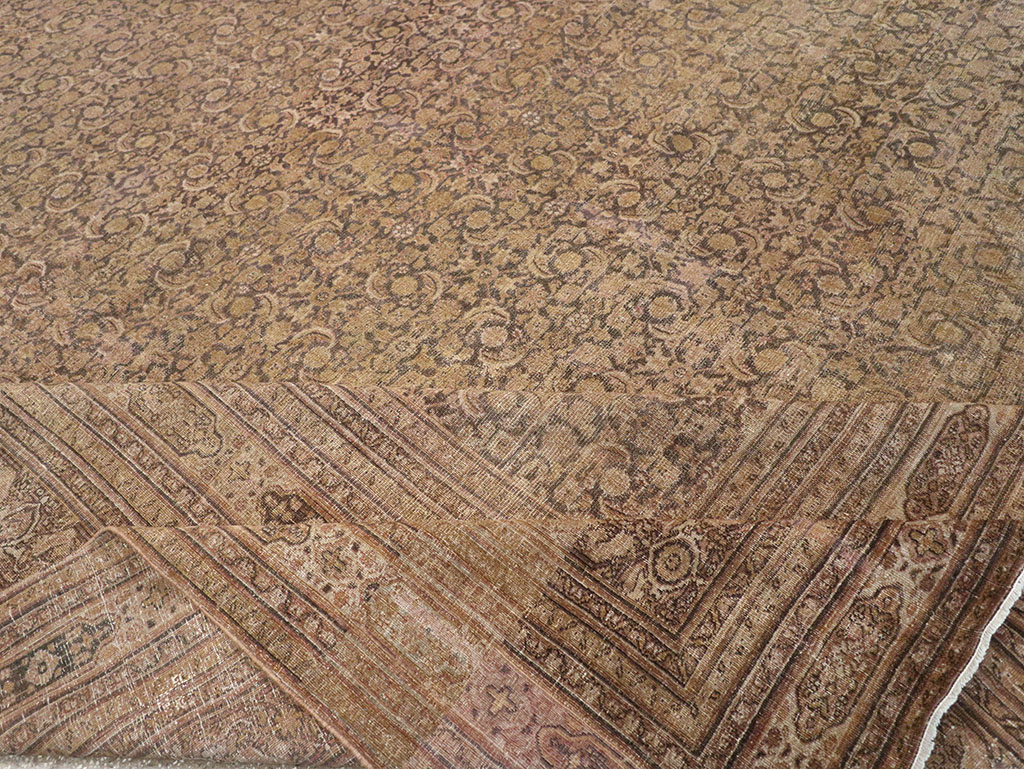 Antique Persian Dorokhsh Carpet, No.23324 - Gsblank