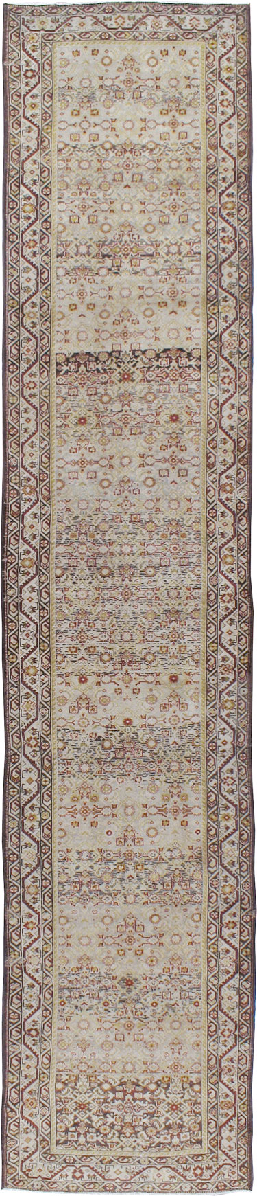 Vintage Persian Malayer Runner, No.23327 - Gsblank