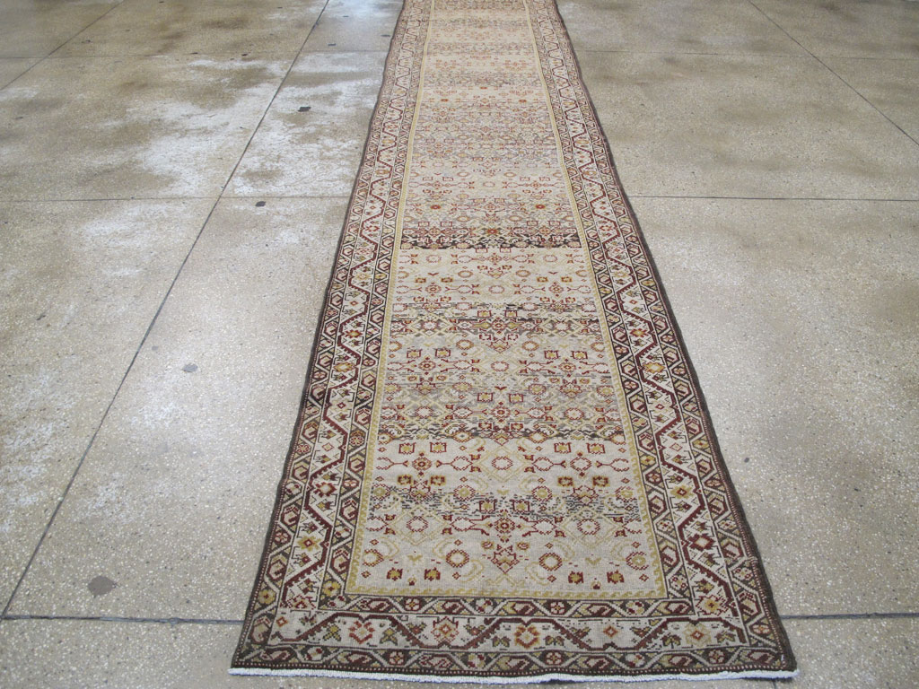 Vintage Persian Malayer Runner, No.23327 - Gsblank