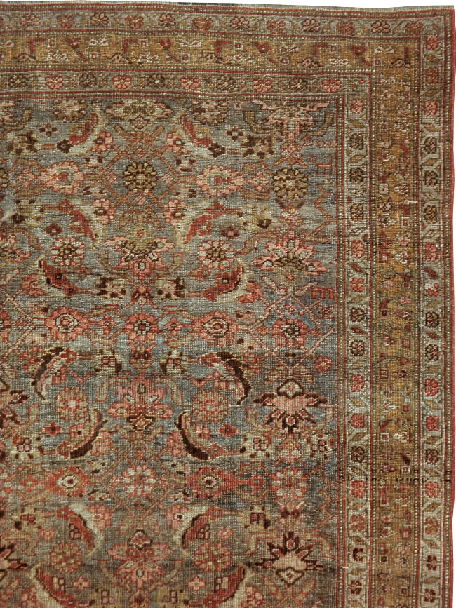 Antique Persian Bidjar Carpet, No.23336 - Gsblank